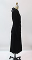 Ensemble, Gilbert Adrian (American, Naugatuck, Connecticut 1903–1959 Hollywood, California), wool, silk, metal, glass, American